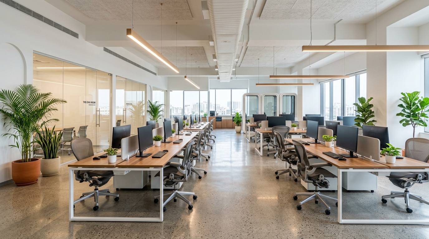 Premium coworking office Connect HQ Noida